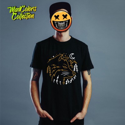Мъжка тениска MadColors - Wolf